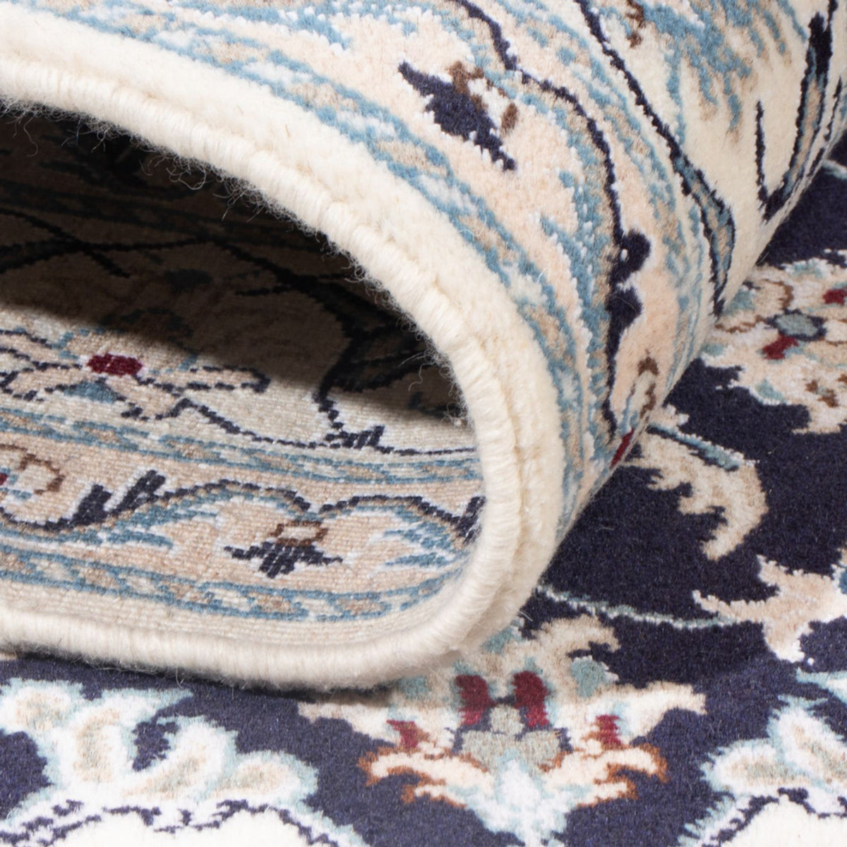 Persisk matta - Nain - Royal - 204 x 141 cm - mörkblå