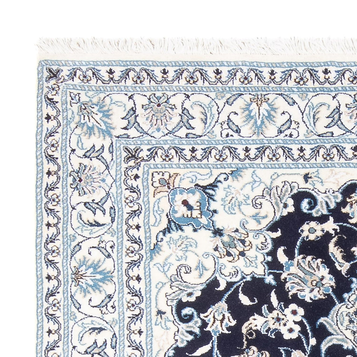 Persisk matta - Nain - Royal - 205 x 146 cm - mörkblå