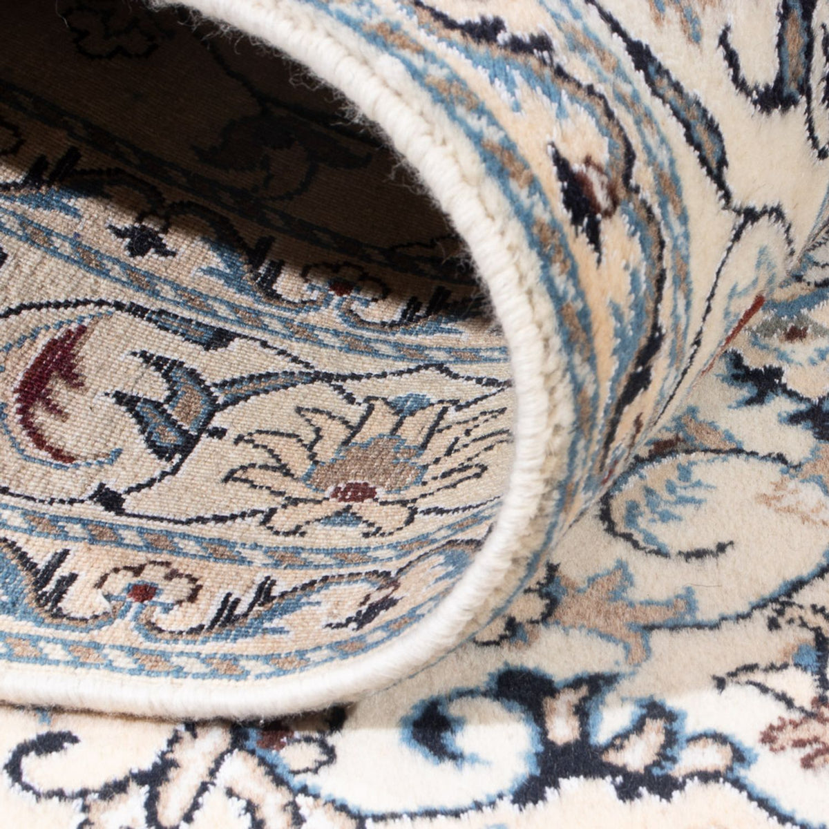 Persisk matta - Nain - Royal - 192 x 145 cm - grädde