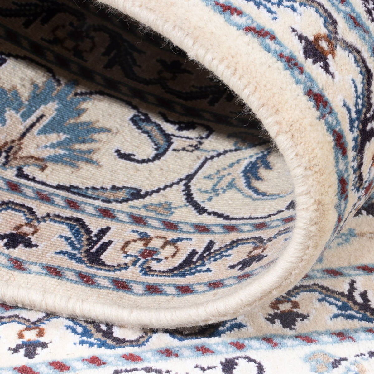 Persisk matta - Nain - Royal - 192 x 152 cm - grädde