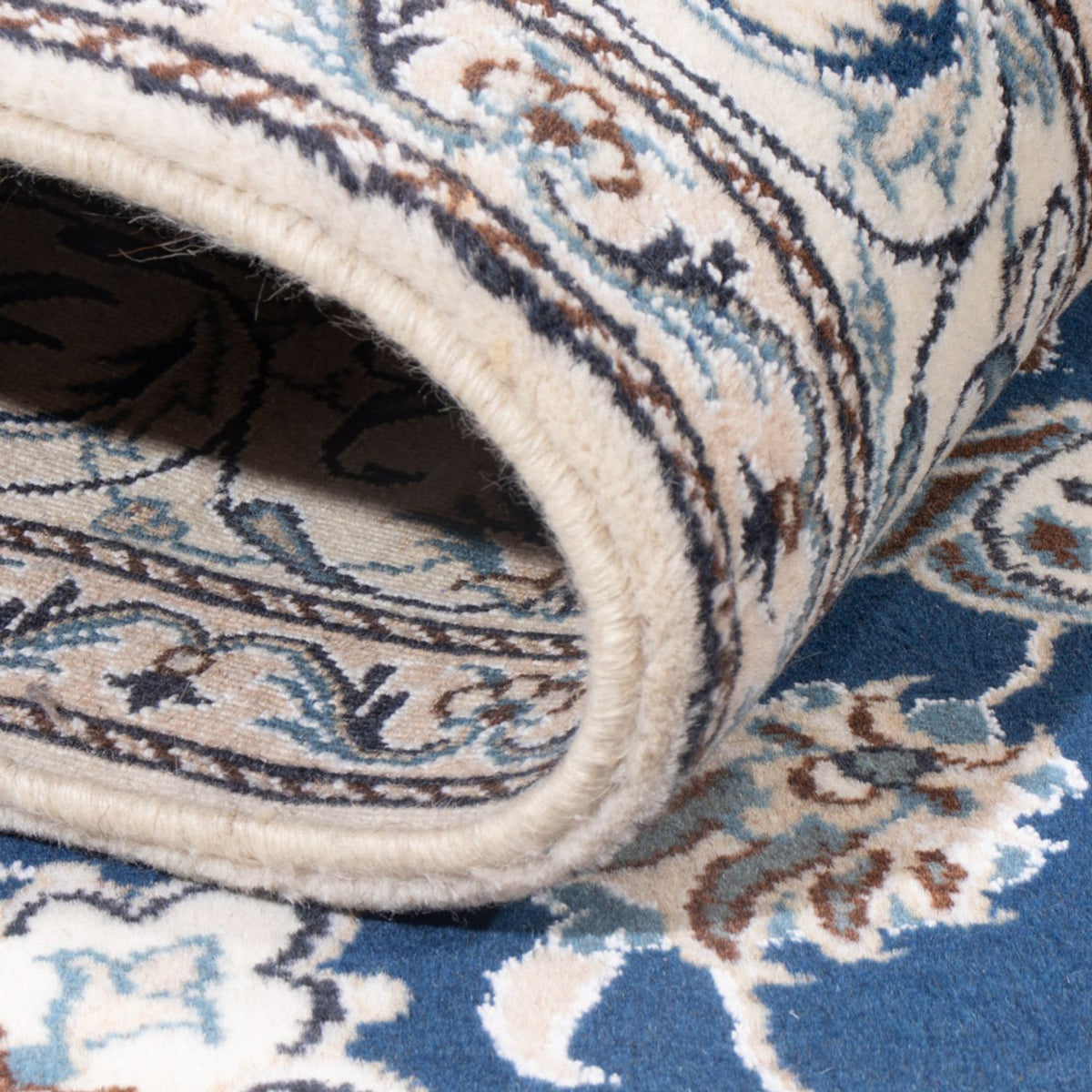 Persisk matta - Nain - Royal - 203 x 145 cm - blå