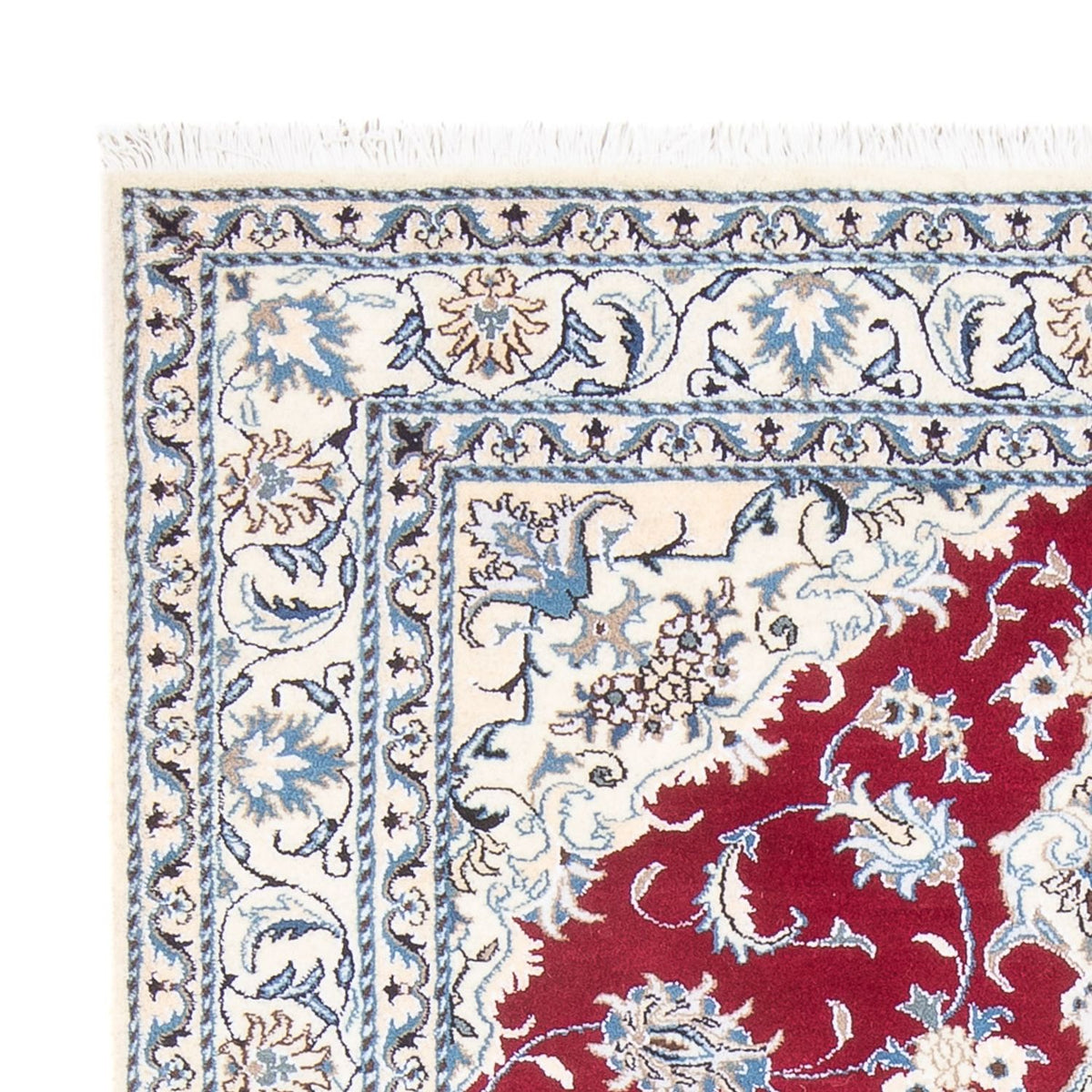 Persisk matta - Nain - Royal - 195 x 148 cm - röd