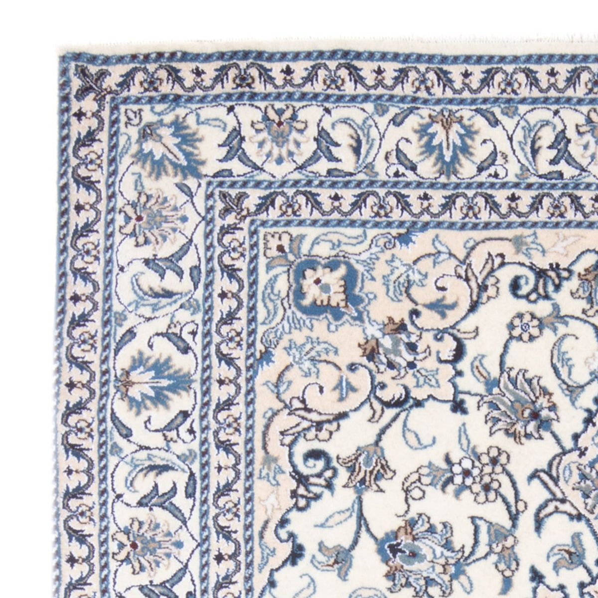 Persisk matta - Nain - Royal - 202 x 147 cm - grädde