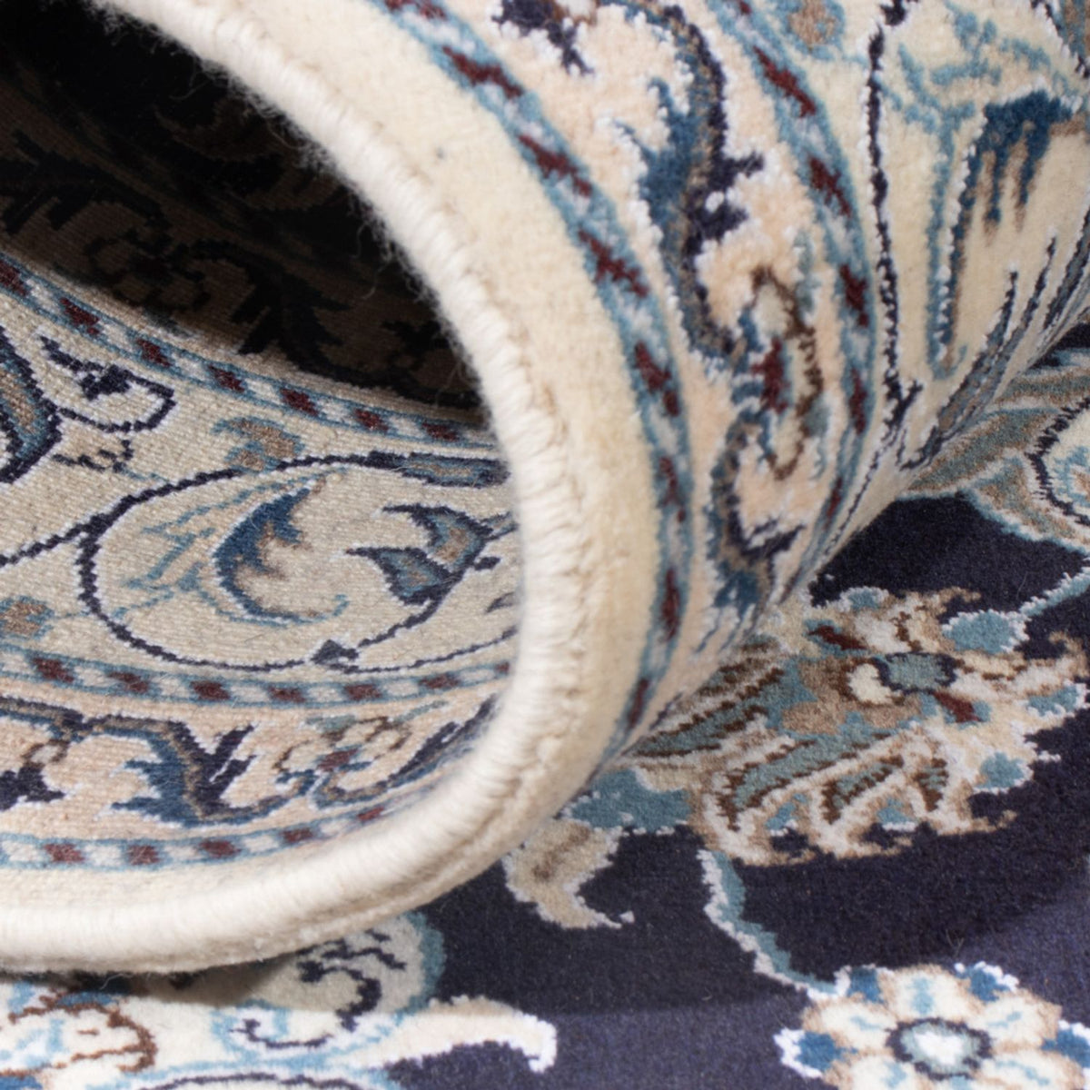 Persisk matta - Nain - Royal - 194 x 149 cm - mörkblå