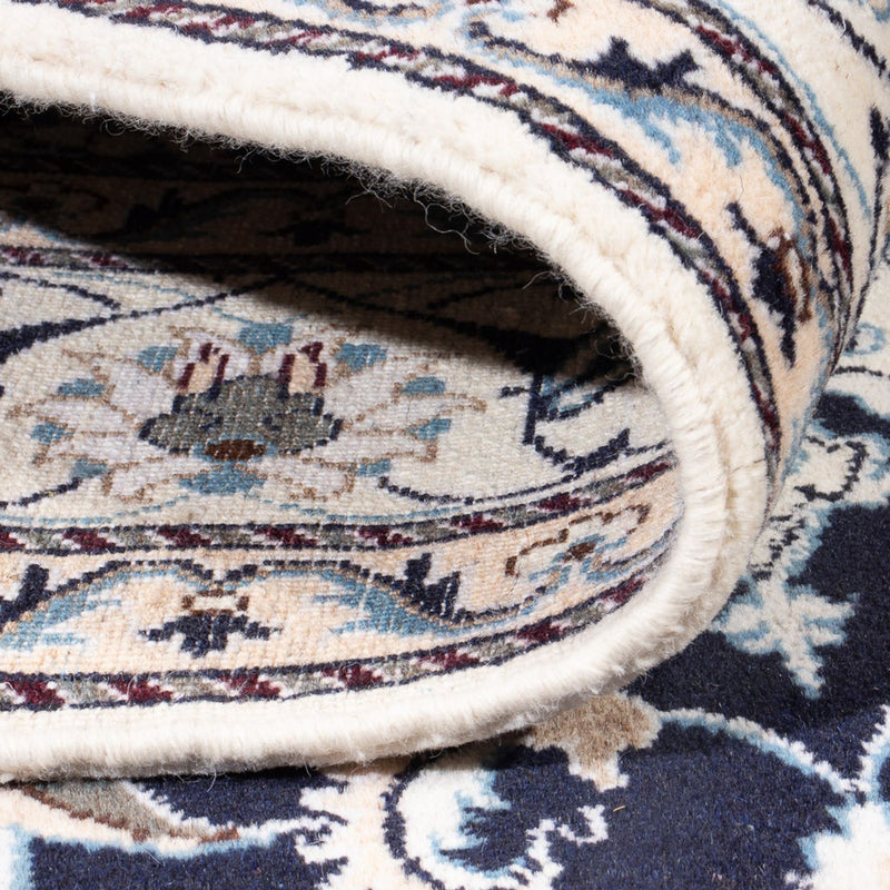 Persisk matta - Nain - 241 x 167 cm - mörkblå