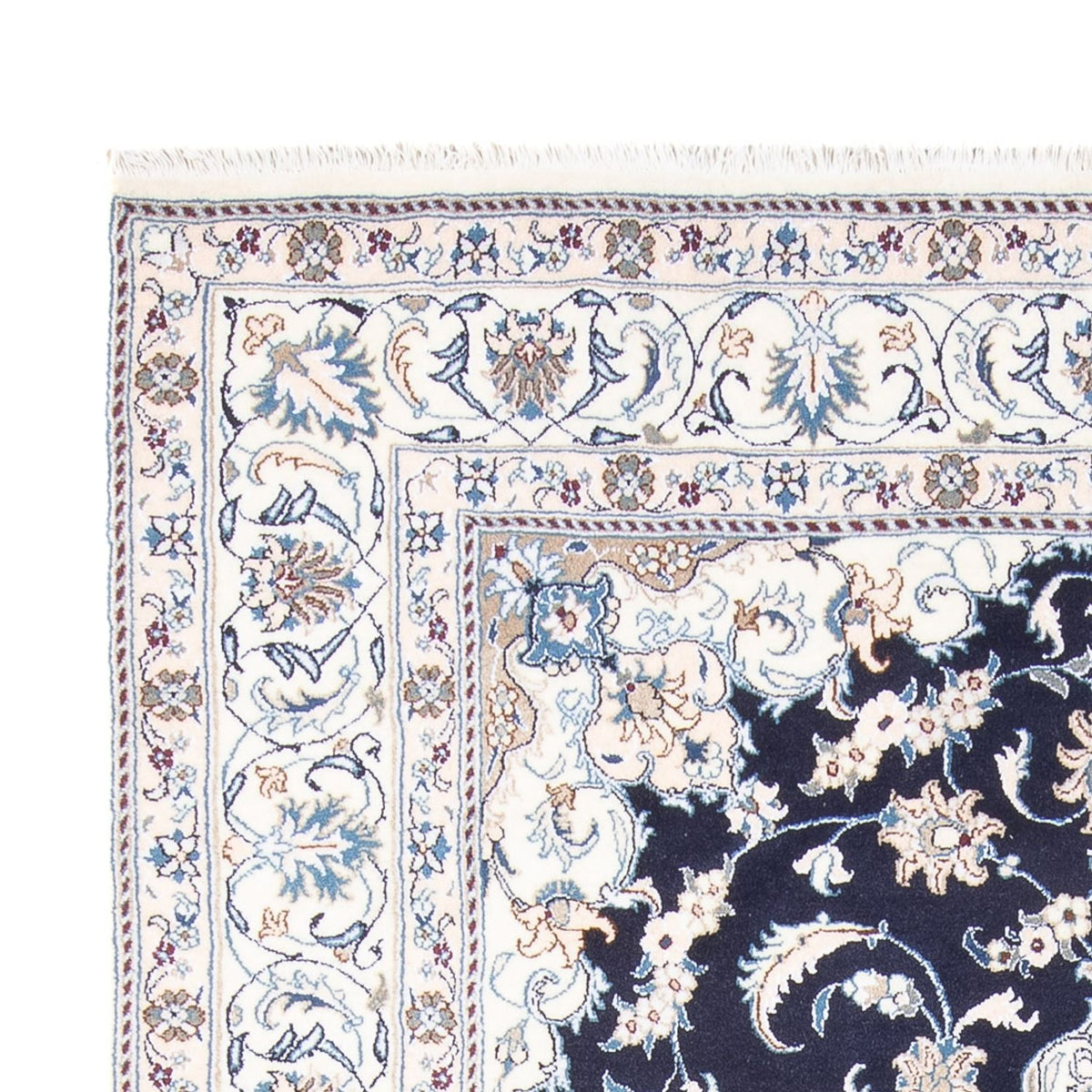 Persisk matta - Nain - 295 x 203 cm - mörkblå