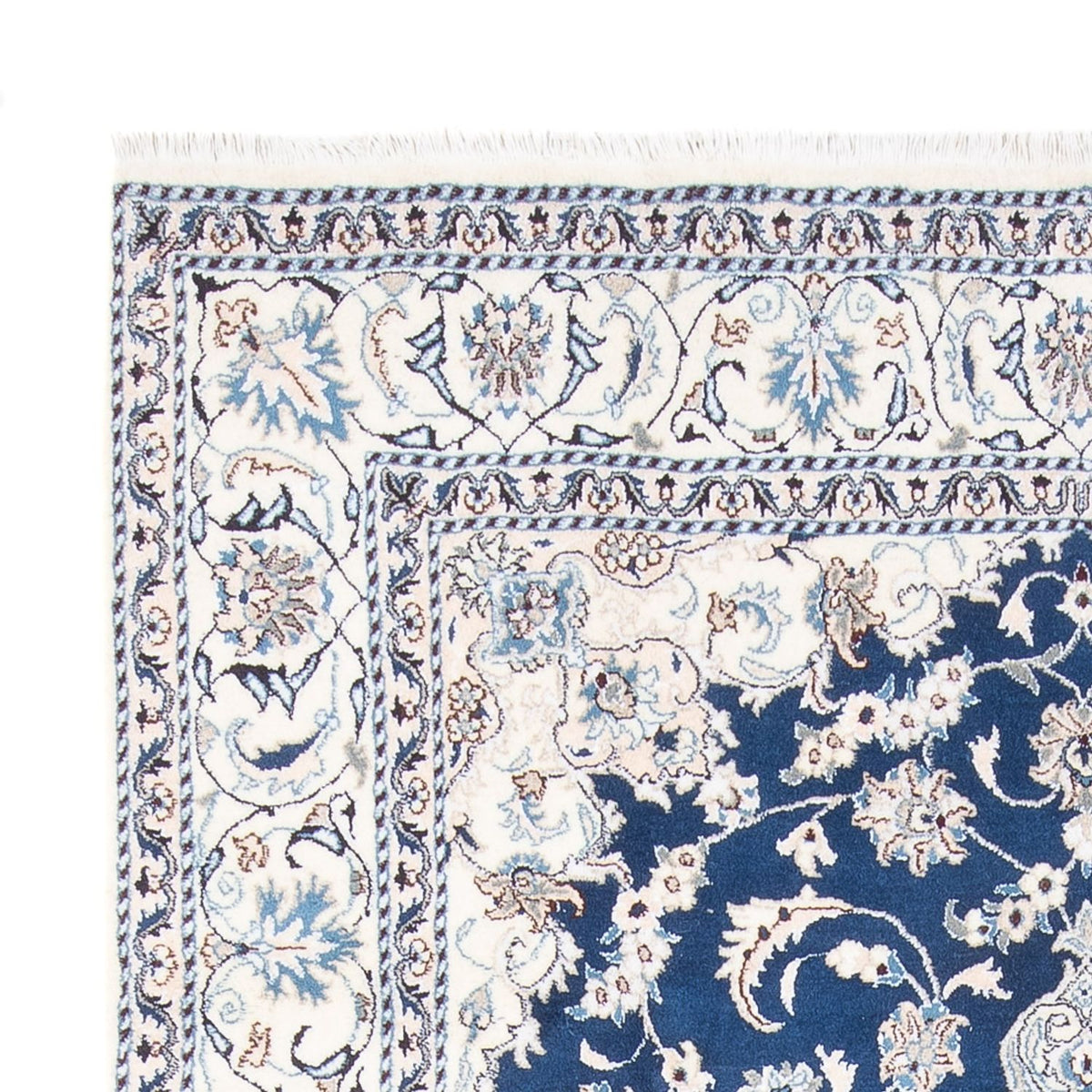 Persisk matta - Nain - 296 x 196 cm - blå
