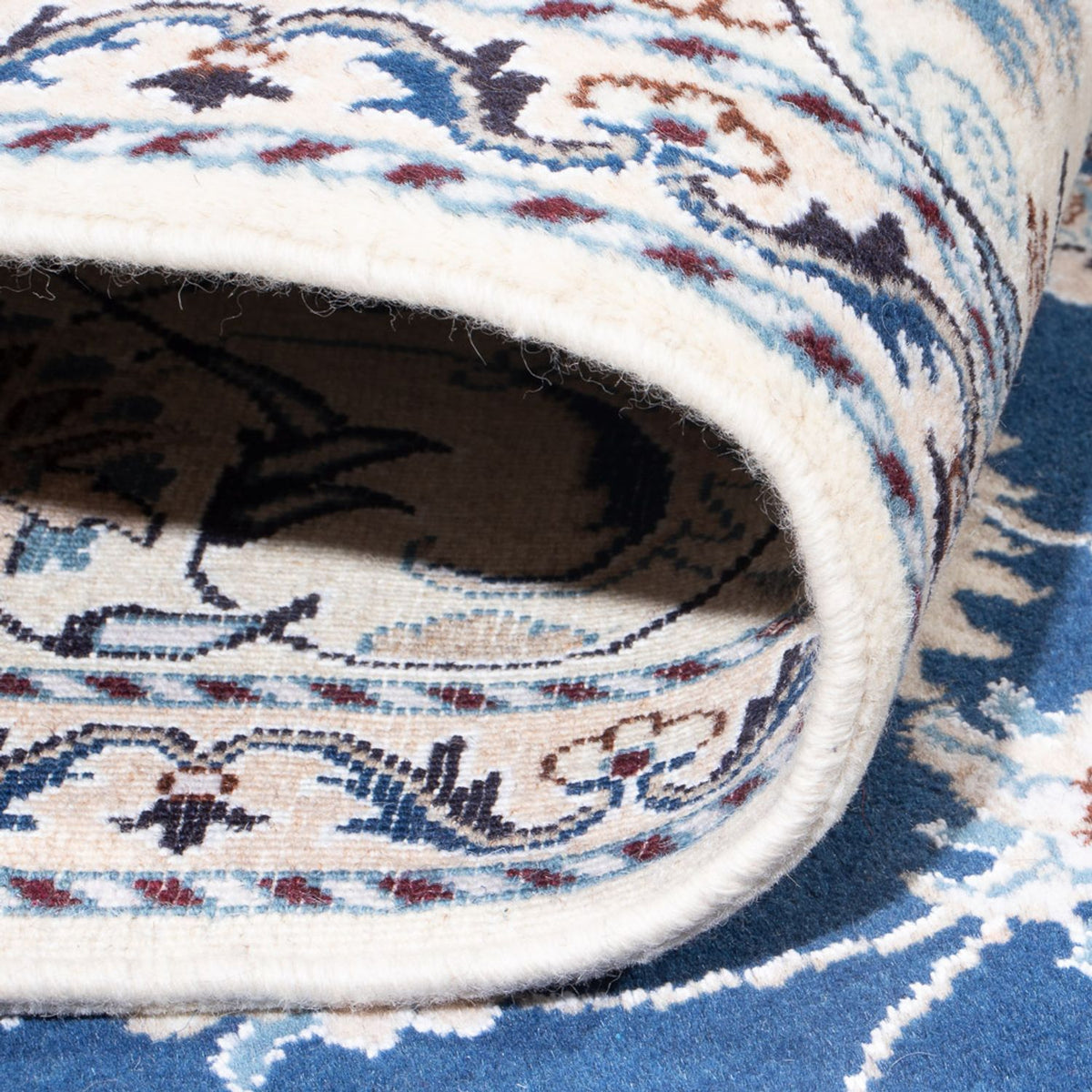 Persisk matta - Nain - 296 x 196 cm - blå