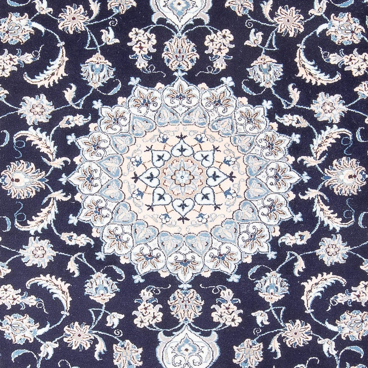 Persisk matta - Nain - 298 x 195 cm - mörkblå