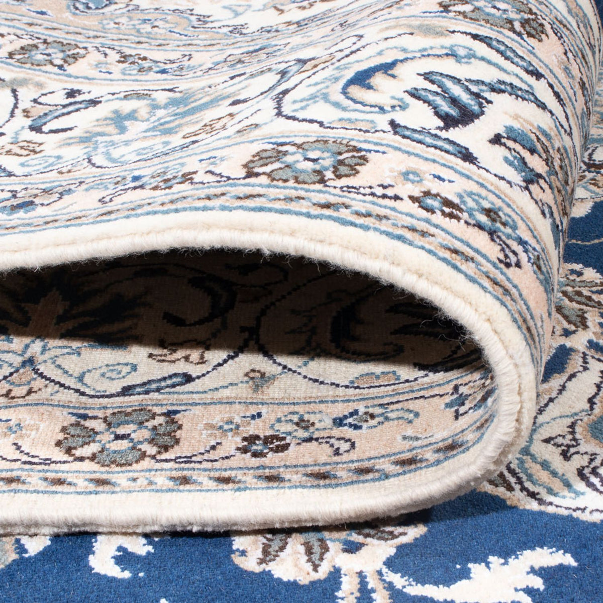 Persisk matta - Nain - 303 x 197 cm - blå