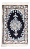 Nain - 9La Mattan 40x60cm - Persisk matta - Rektangulär / Mörkblå / 40 x 60 cm Rektangulär