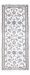 Runner Persisk matta - Nain - 202 x 78 cm - silver