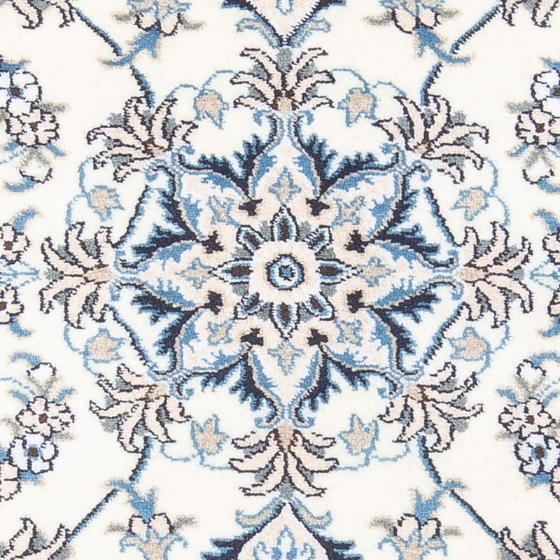 Persisk matta - Nain - 140 x 90 cm - silver