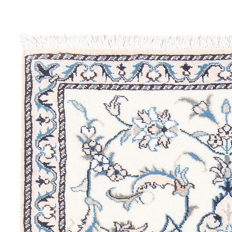 Persisk matta - Nain - 140 x 90 cm - silver