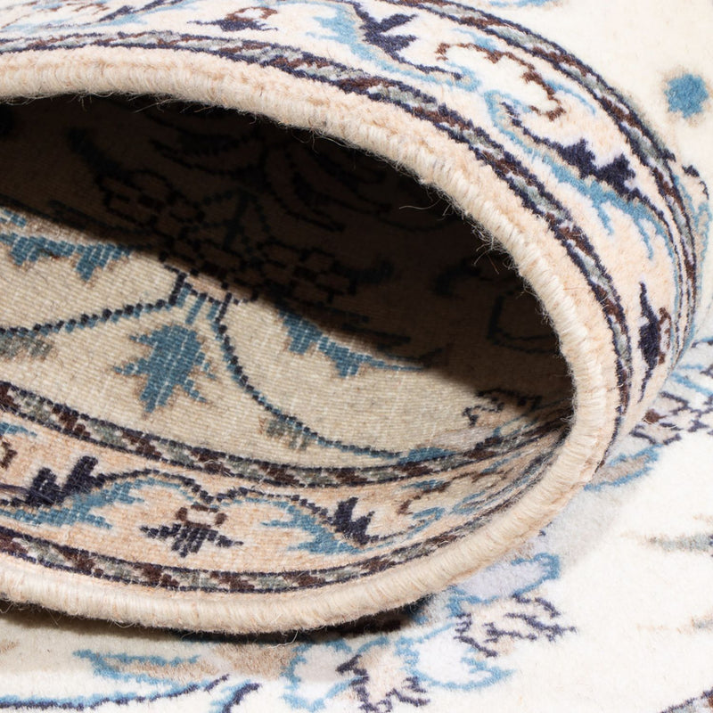 Persisk matta - Nain - 140 x 90 cm - silver