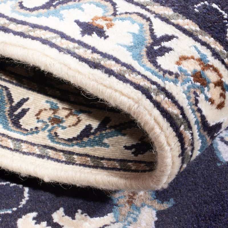 Persisk matta - Nain - 140 x 90 cm - mörkblå