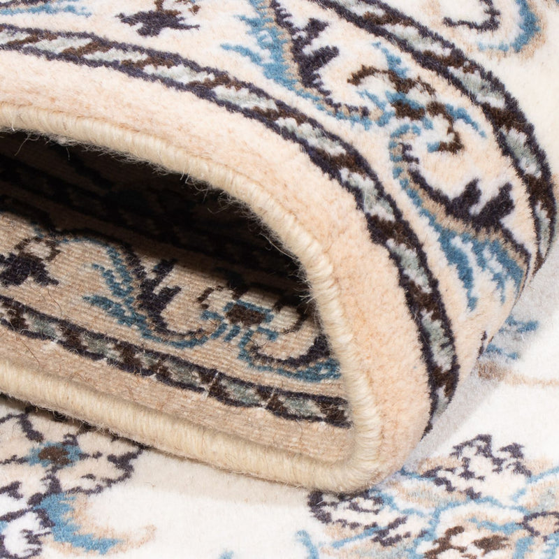 Persisk matta - Nain - 140 x 90 cm - silver