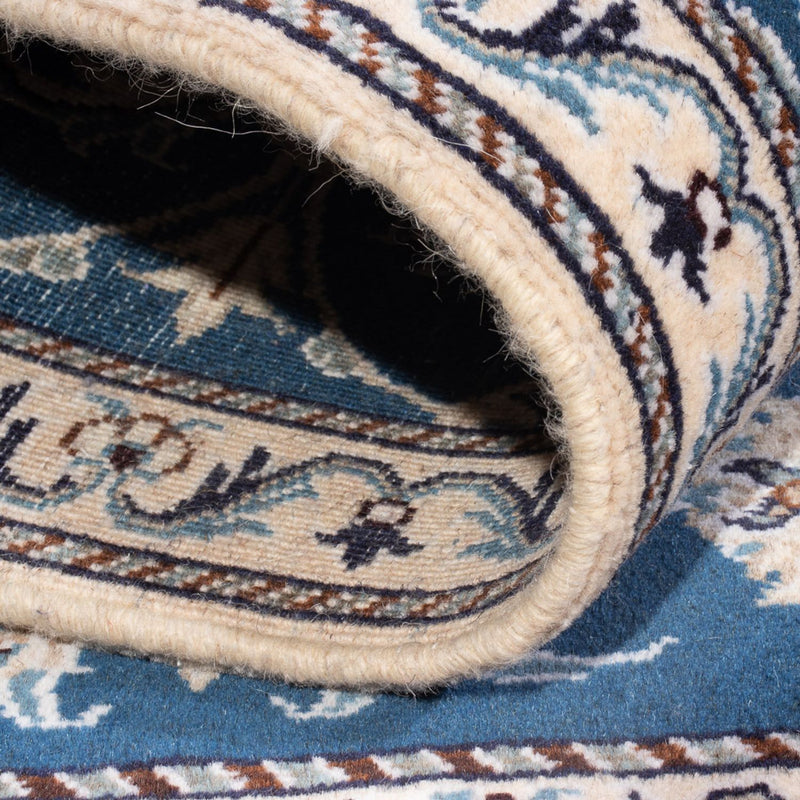 Persisk matta - Nain - 140 x 90 cm - blå