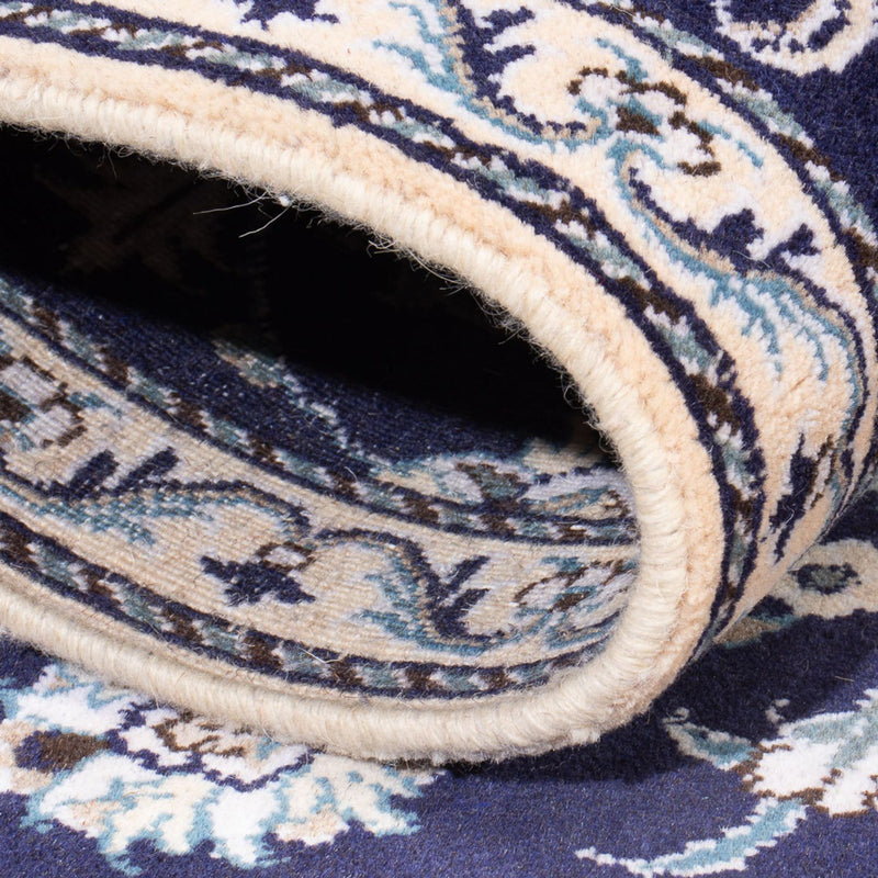 Persisk matta - Nain - 140 x 90 cm - mörkblå