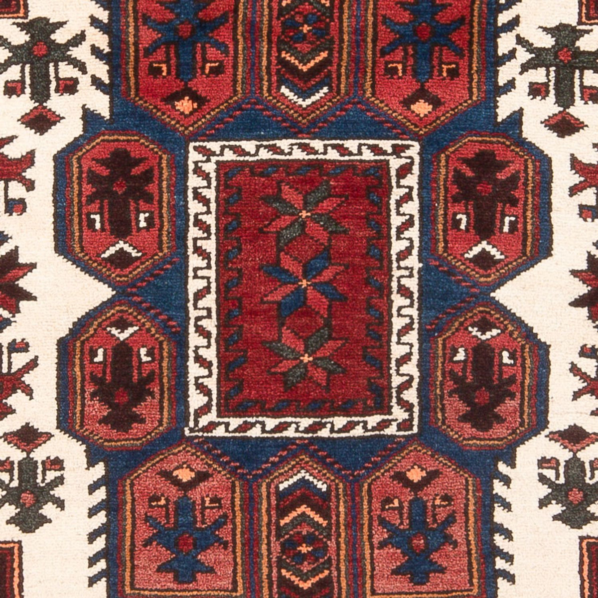 Persisk matta - Nomadic - 202 x 125 cm - mörkblå