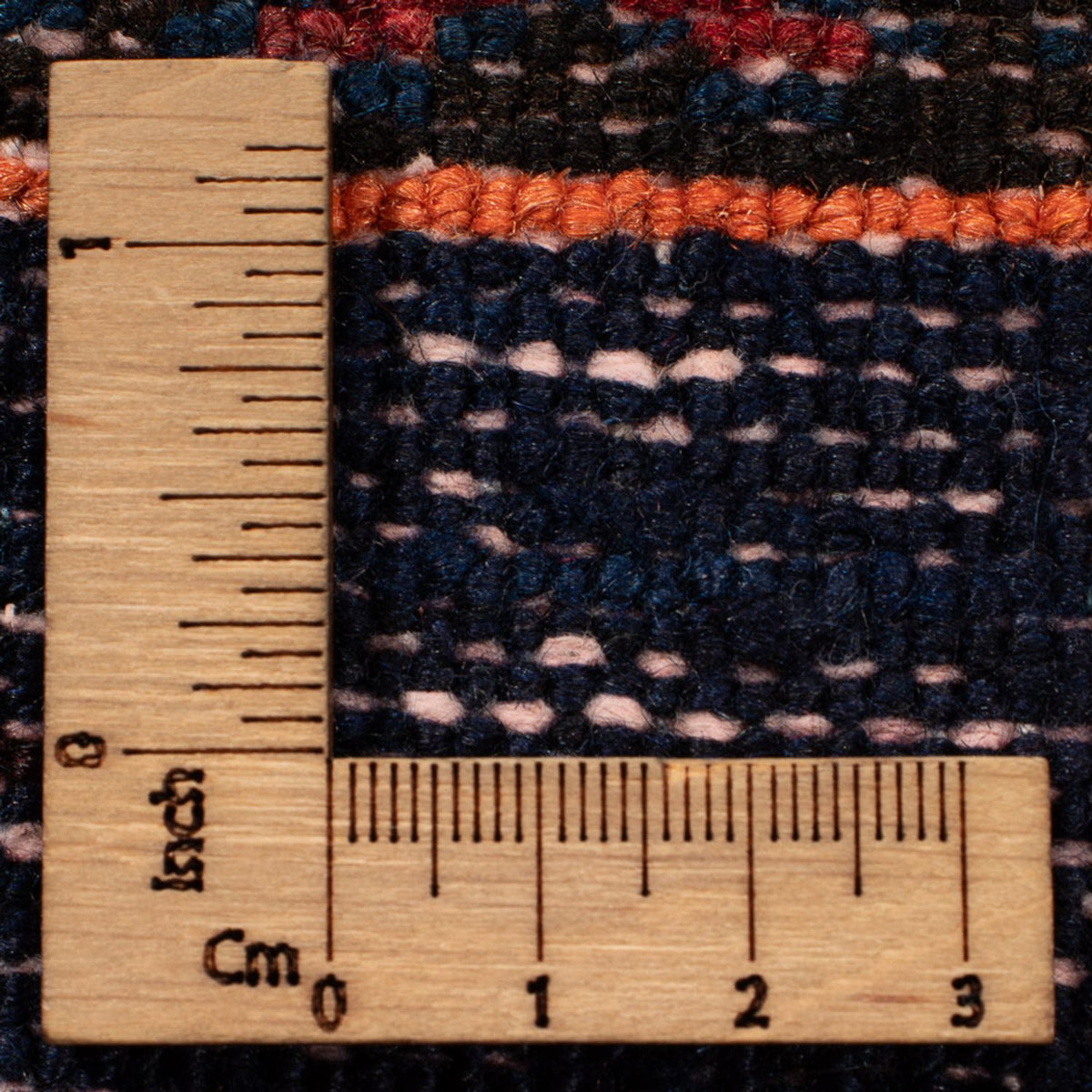 Persisk matta - Nomadic - 205 x 128 cm - mörkblå