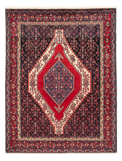 Senneh Mattan 140x196cm - Persisk matta - mörkblå
