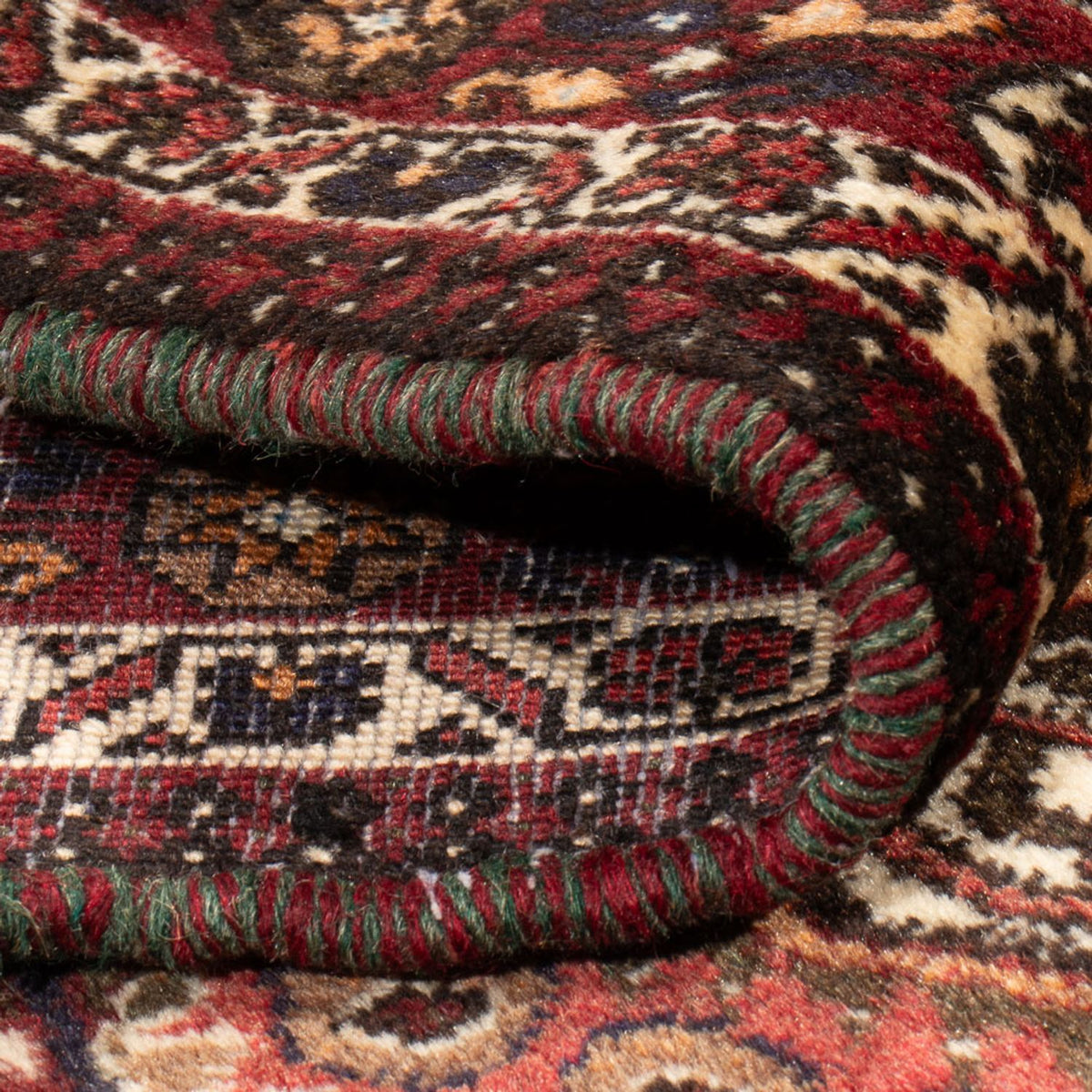 Persisk matta - Nomadic - 180 x 138 cm - röd