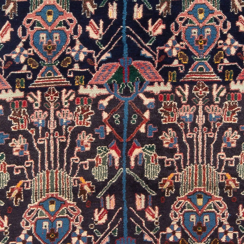 Persisk matta - Nomadic - 210 x 148 cm - mörkblå