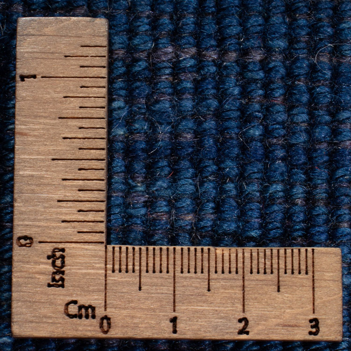 Gabbeh-matta - persisk - 180 x 116 cm - mörkblå