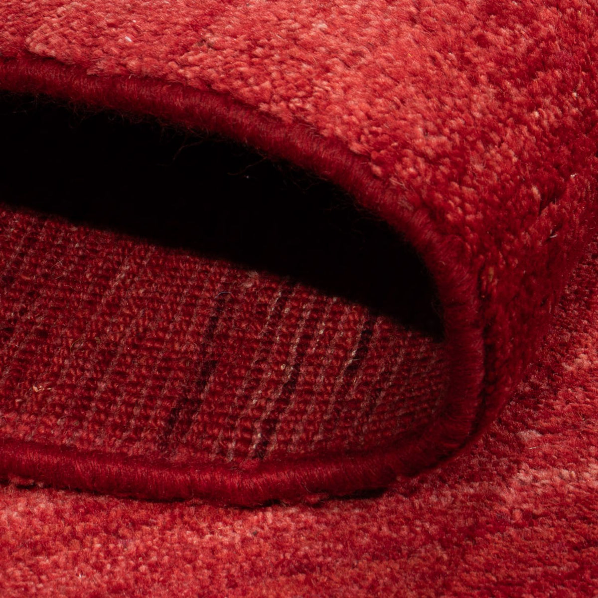 Gabbeh-matta - persisk - 159 x 115 cm - röd