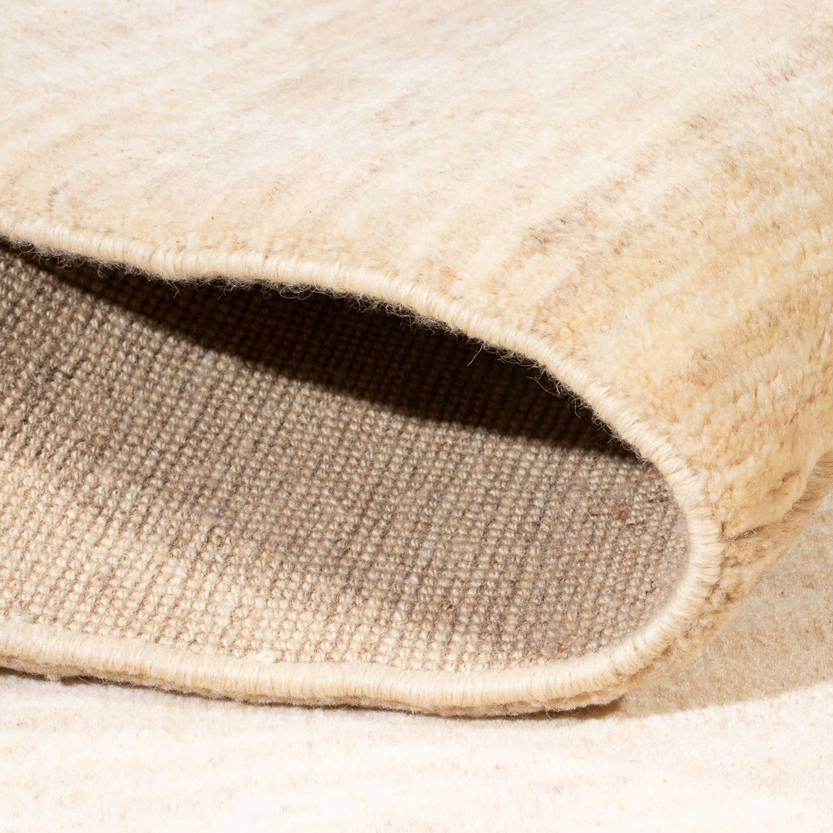 Gabbeh-matta - persisk - 171 x 120 cm - vit