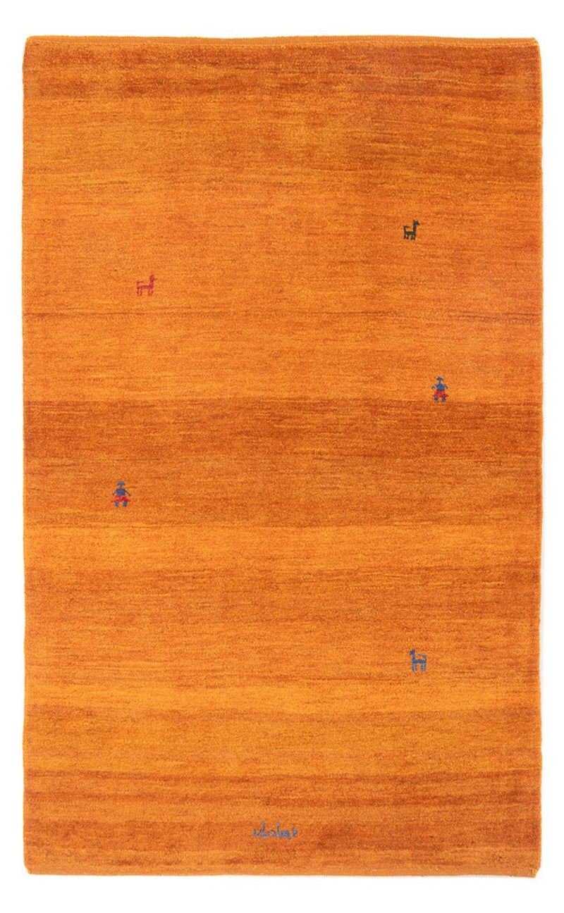 Gabbeh-matta - persisk - 175 x 119 cm - orange