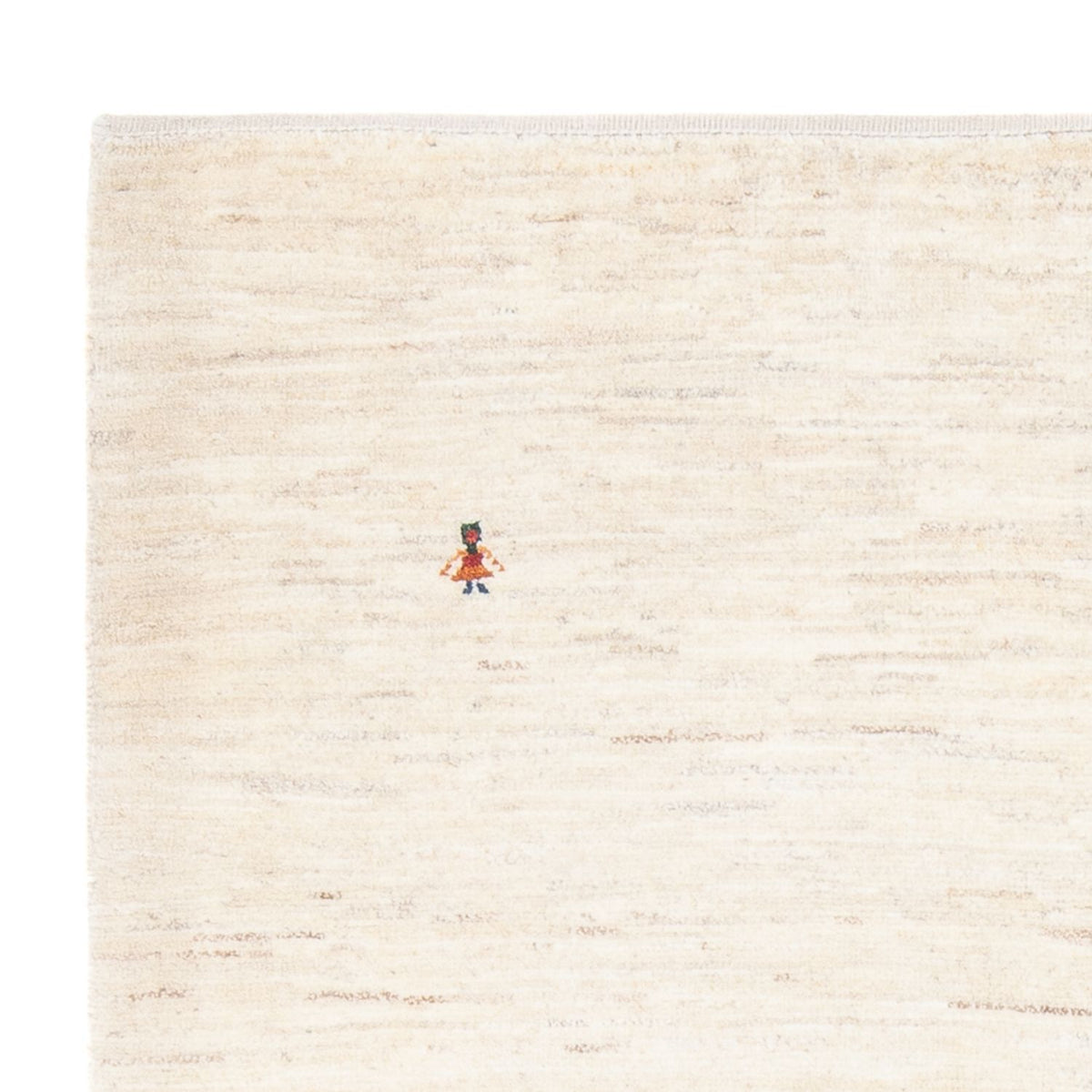 Gabbeh-matta - persisk - 167 x 125 cm - vit