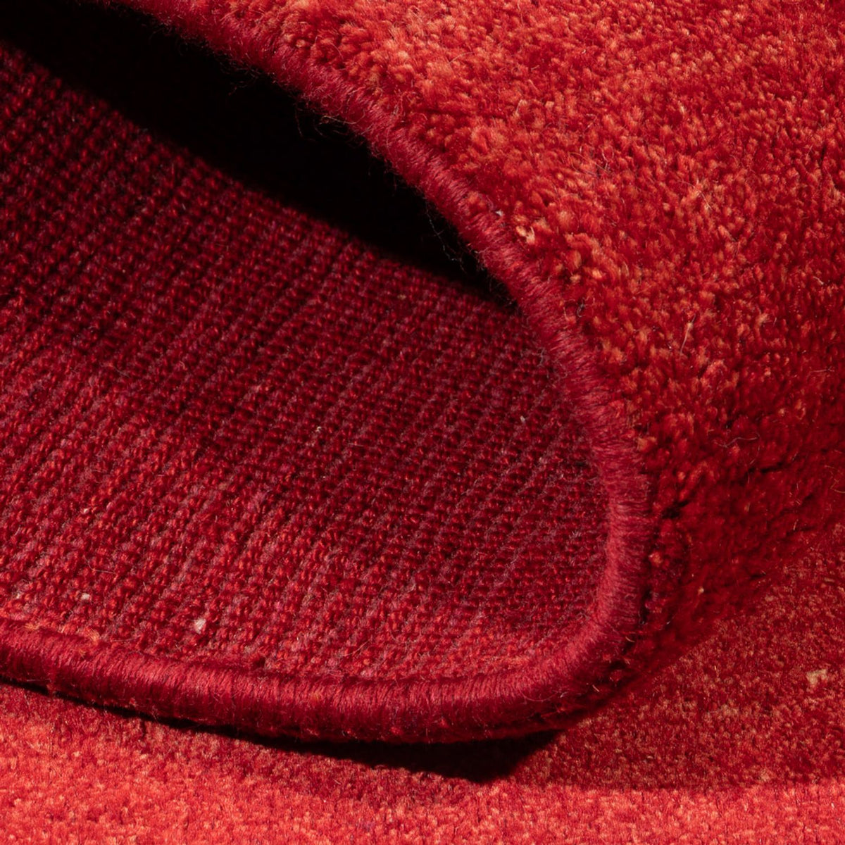 Gabbeh-matta - persisk - 173 x 125 cm - röd