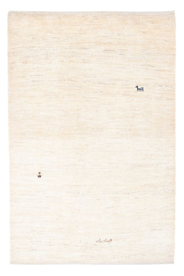 Gabbeh-matta - persisk - 176 x 120 cm - vit