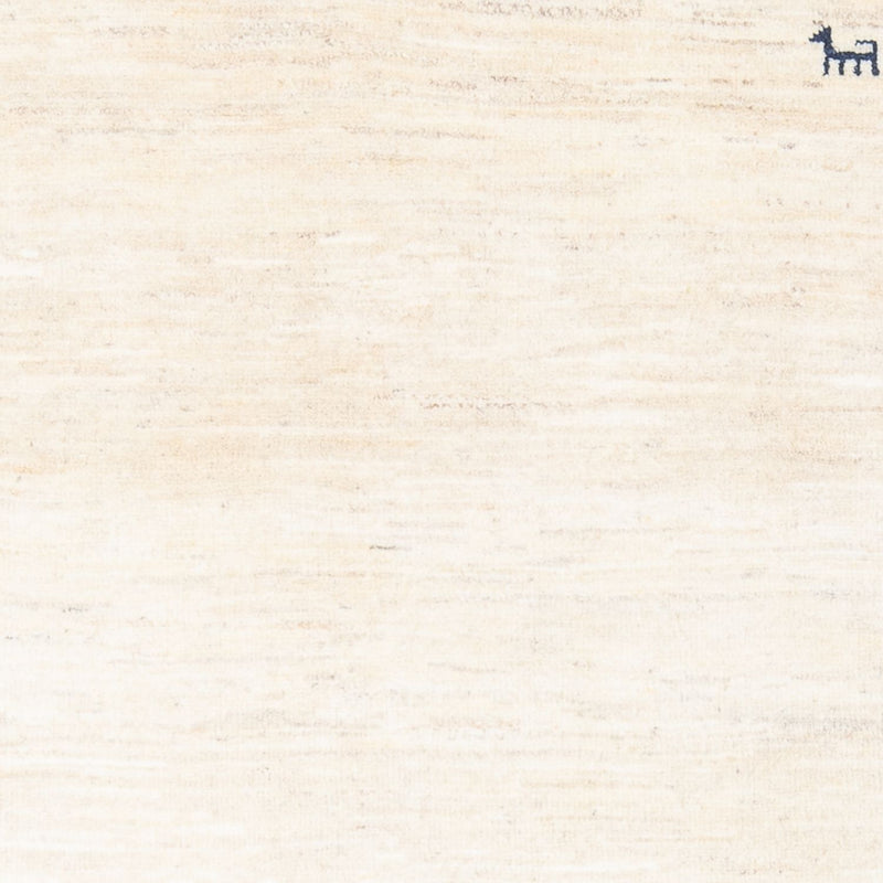 Gabbeh-matta - persisk - 176 x 120 cm - vit