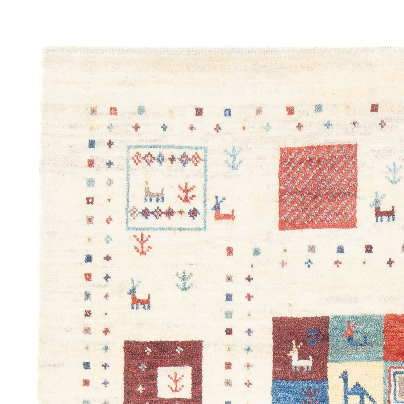 Persisk Gabbeh Mattan 170x120cm - Perserteppich Wollteppich