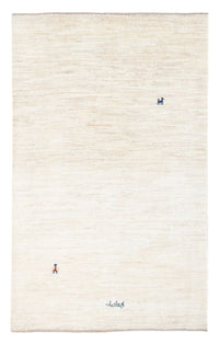 Gabbeh-matta - persisk - 163 x 110 cm - ljusgrå