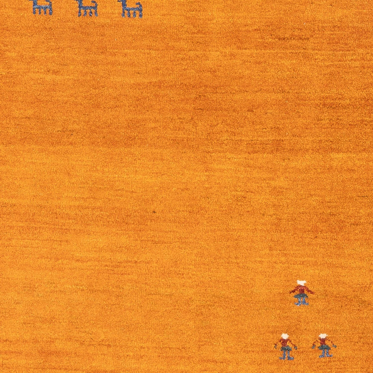 Gabbeh-matta - persisk - 176 x 115 cm - orange