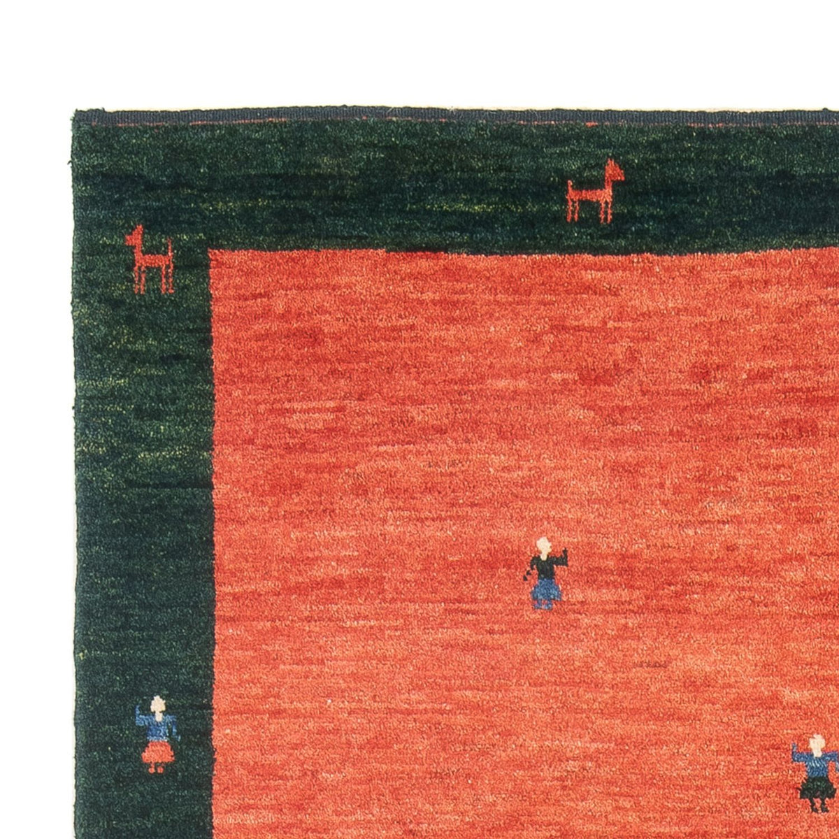 Persisk Gabbeh Mattan 122x183cm - Perserteppich Wollteppich