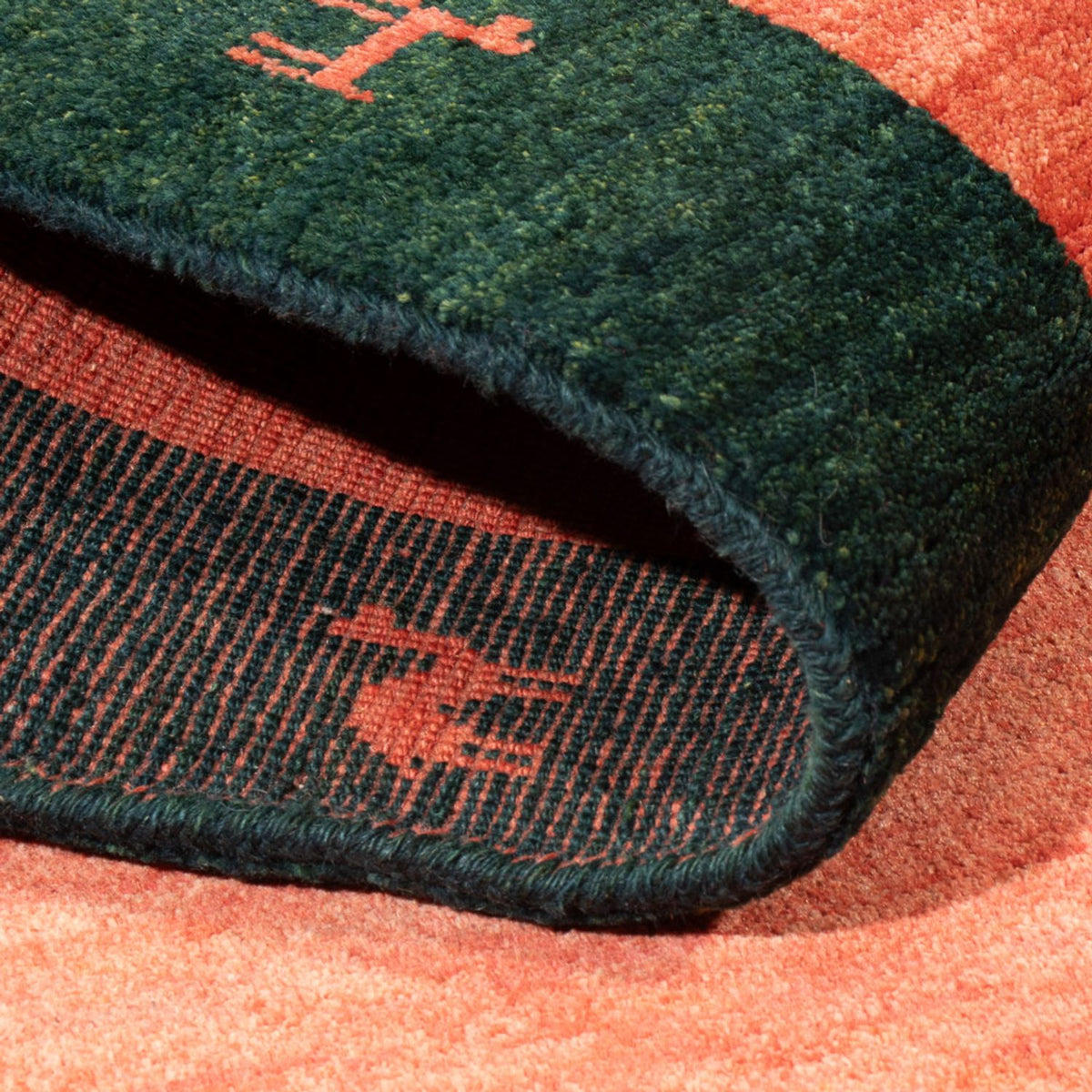 Gabbeh-matta - persisk - 183 x 122 cm - flerfärgad