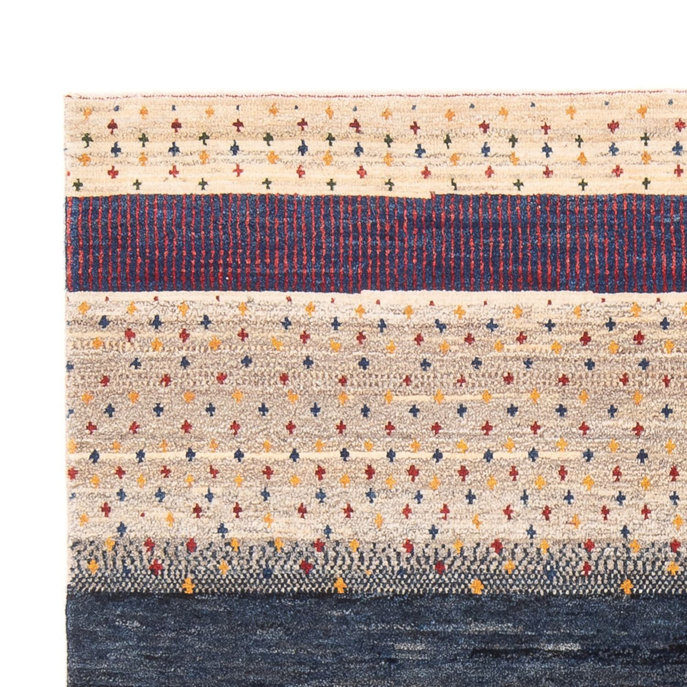 Gabbeh-matta - persisk - 177 x 123 cm - flerfärgad