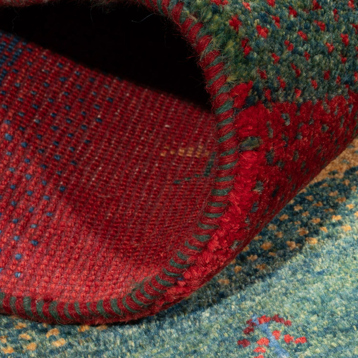 Gabbeh-matta - persisk - 160 x 120 cm - flerfärgad