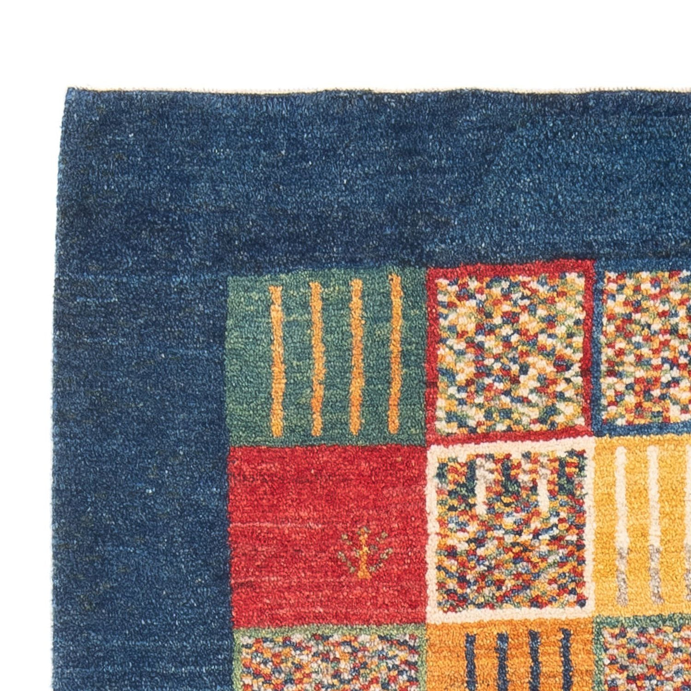 Persisk Gabbeh Mattan 146x101cm - Perserteppich Wollteppich