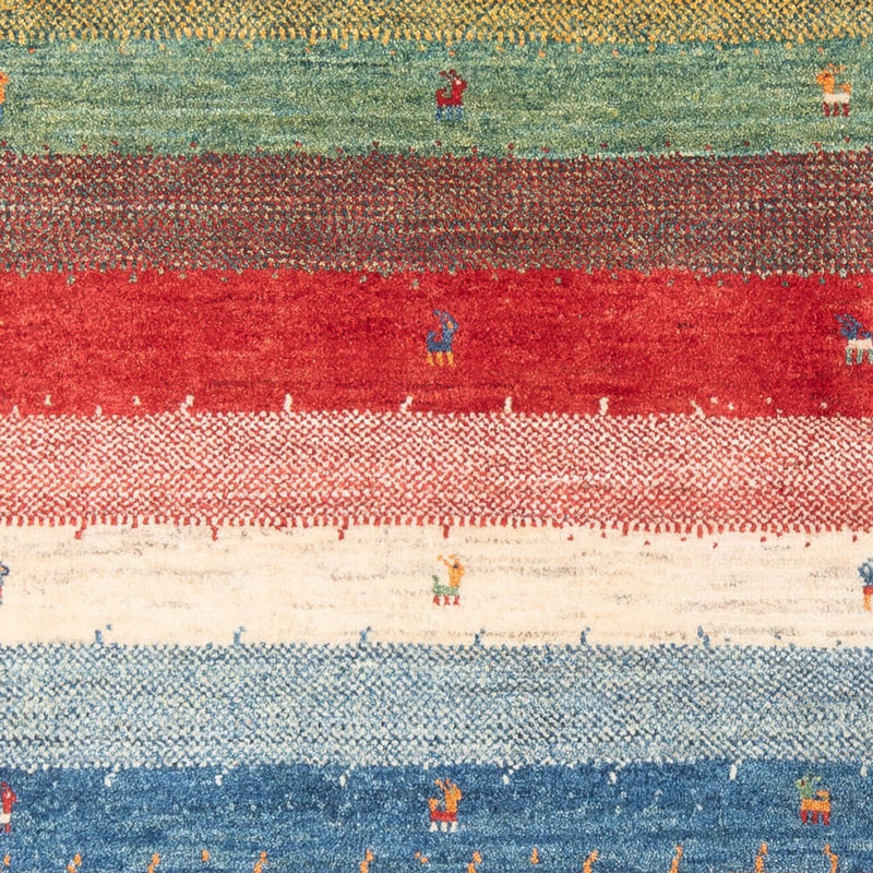 Gabbeh-matta - persisk - 180 x 120 cm - flerfärgad