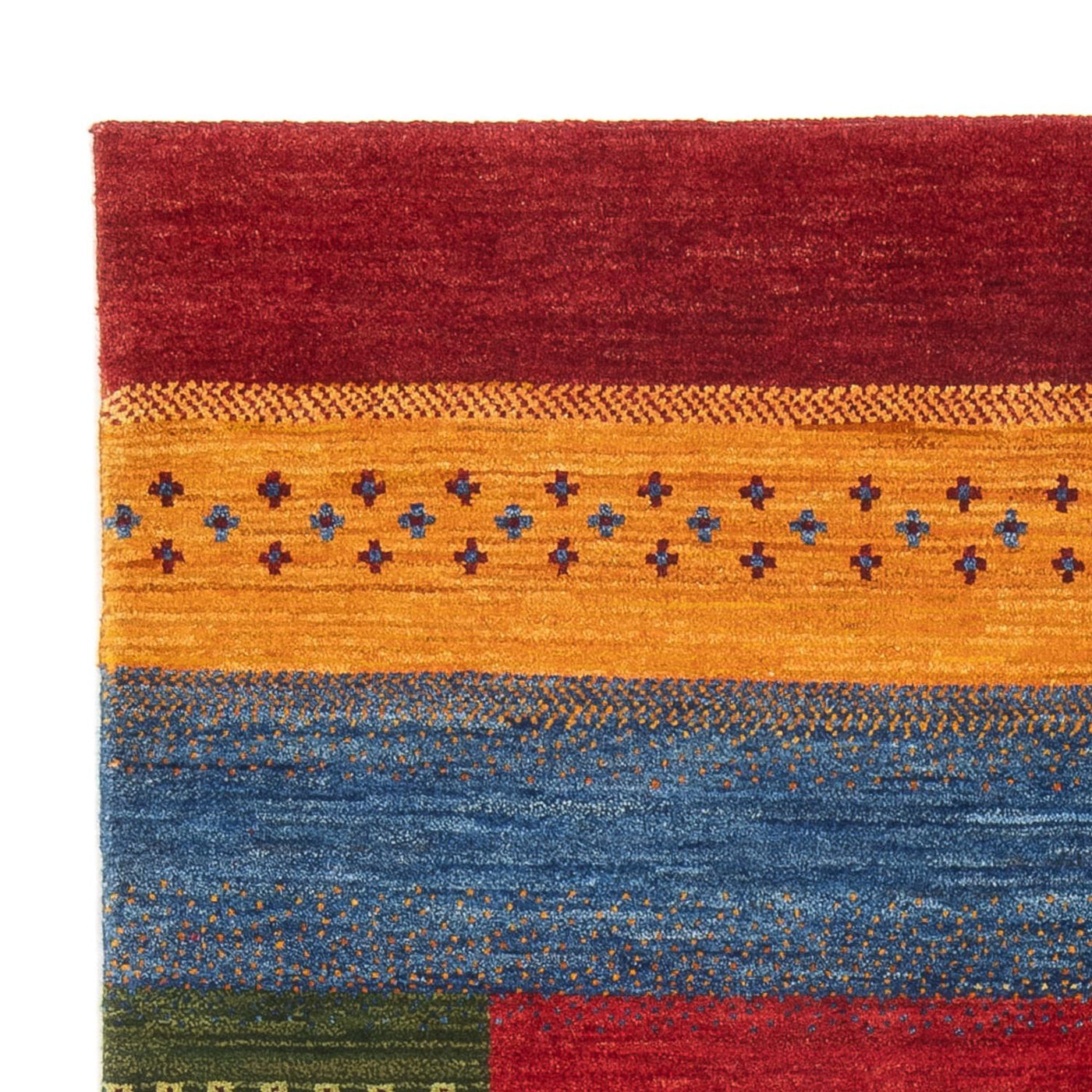 Gabbeh-matta - persisk - 178 x 119 cm - flerfärgad