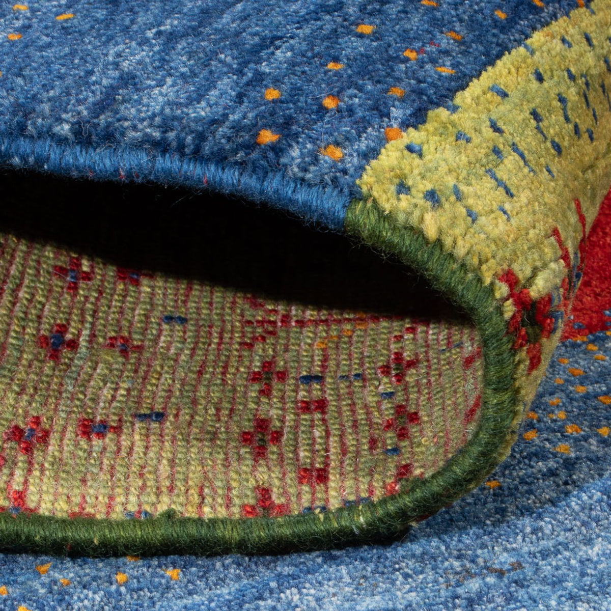 Gabbeh-matta - persisk - 178 x 119 cm - flerfärgad