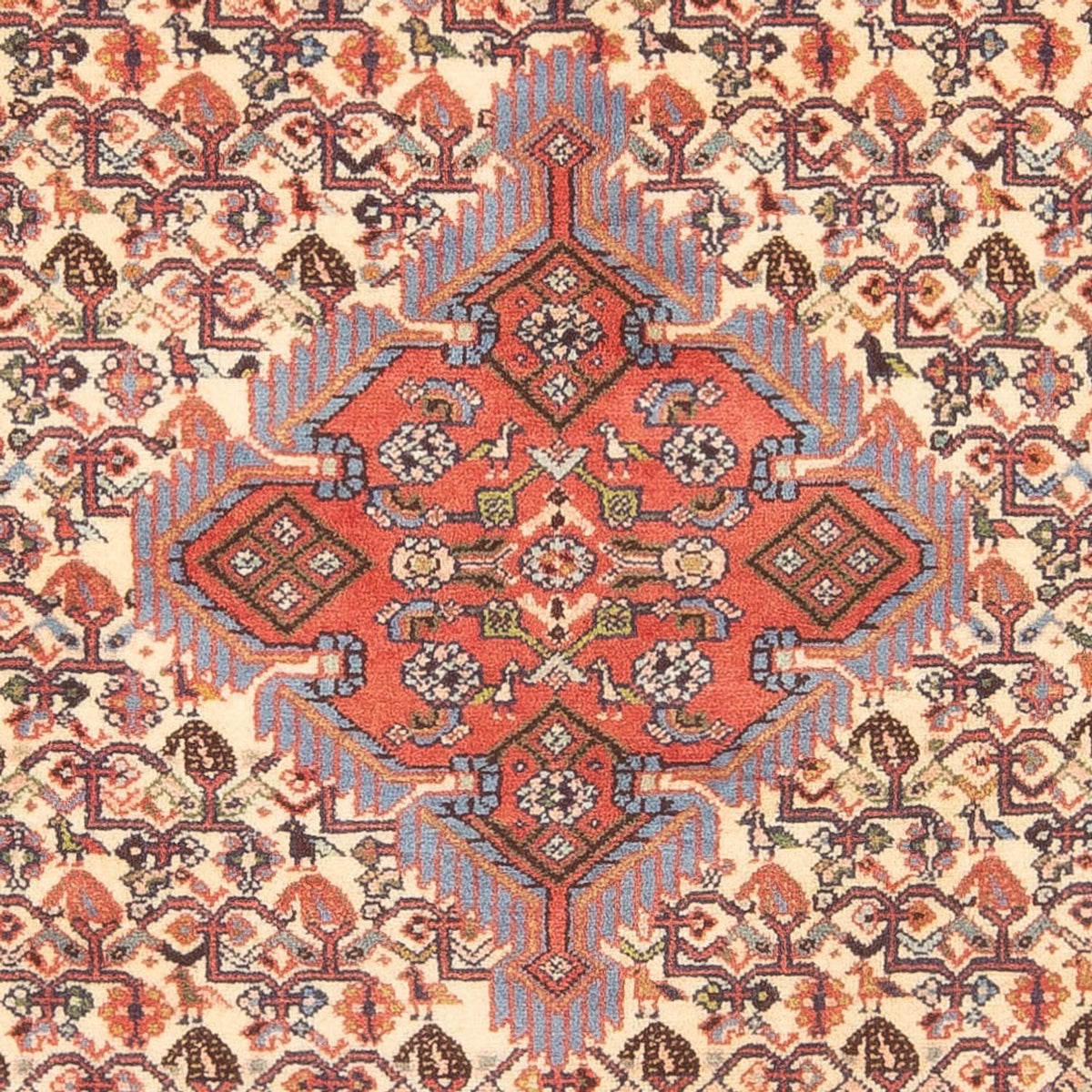 Persisk matta - Nomadic - 198 x 123 cm - grädde