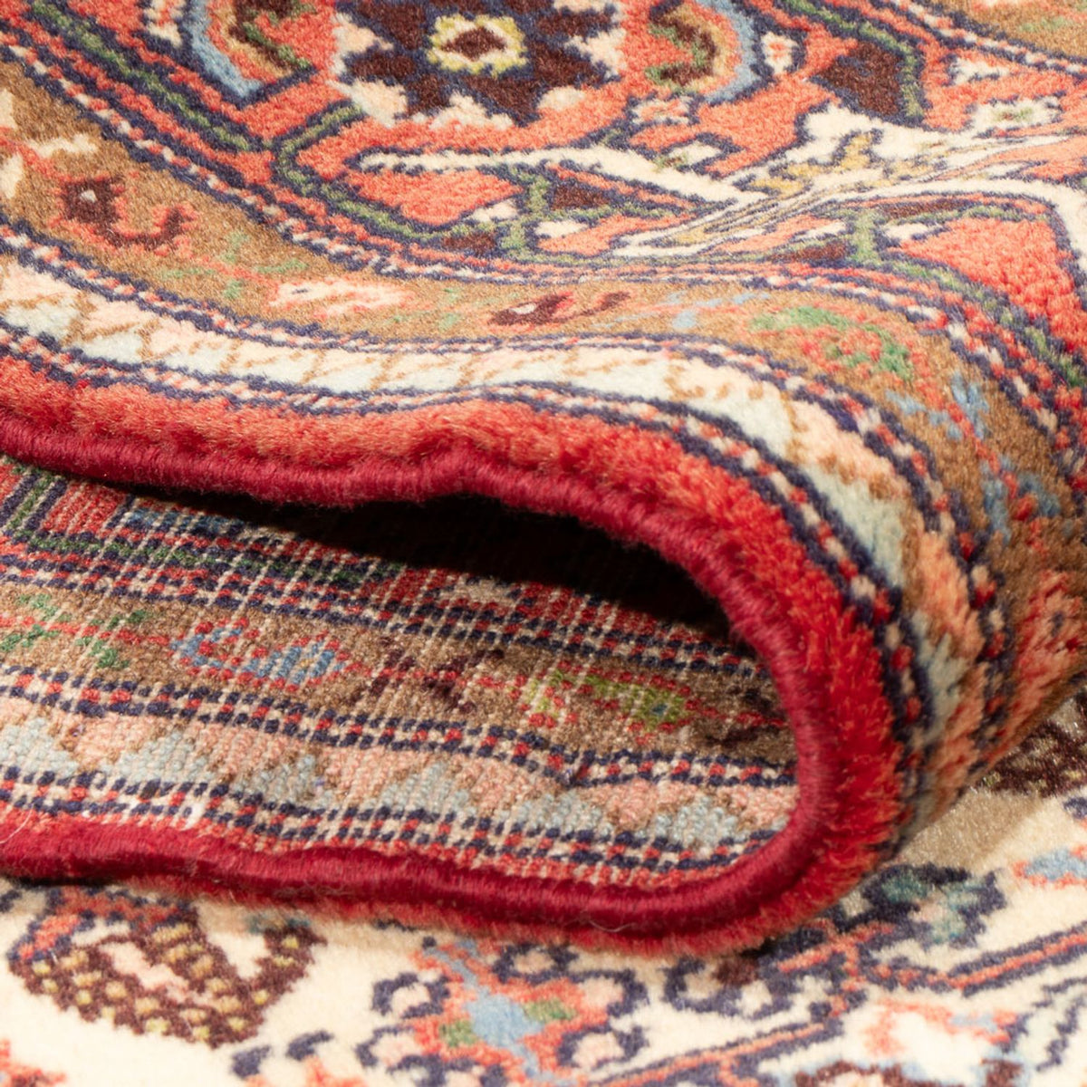 Persisk matta - Nomadic - 198 x 123 cm - grädde