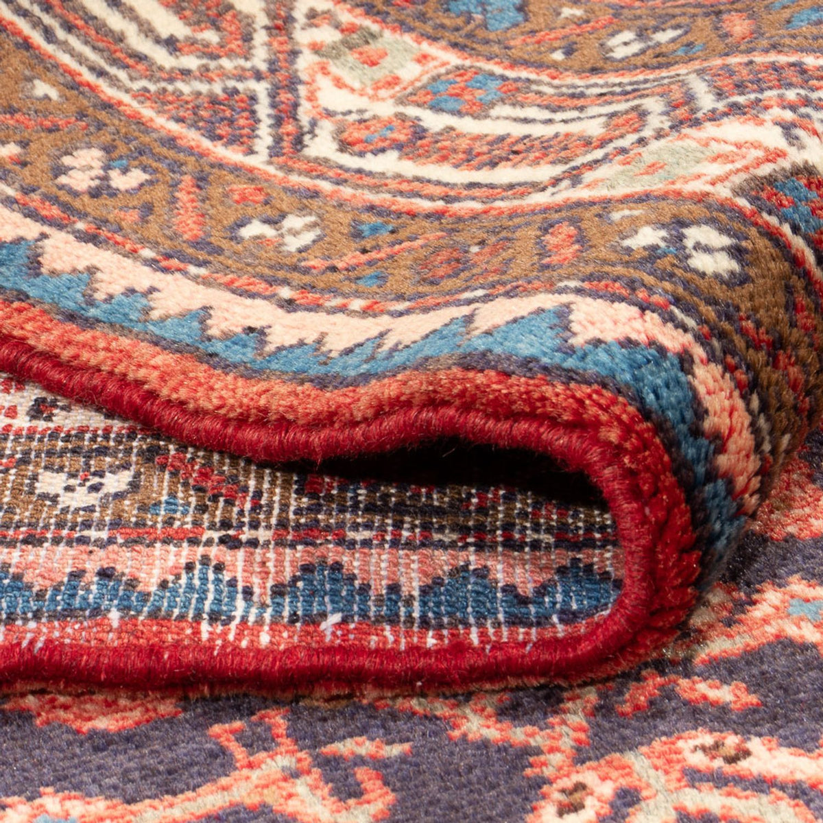 Persisk matta - Nomadic - 215 x 132 cm - mörkblå